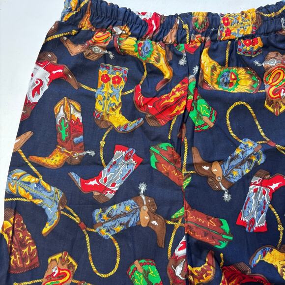 Vintage Cowboy Boot Shorts kids 8/10 - Picture 2 of 5